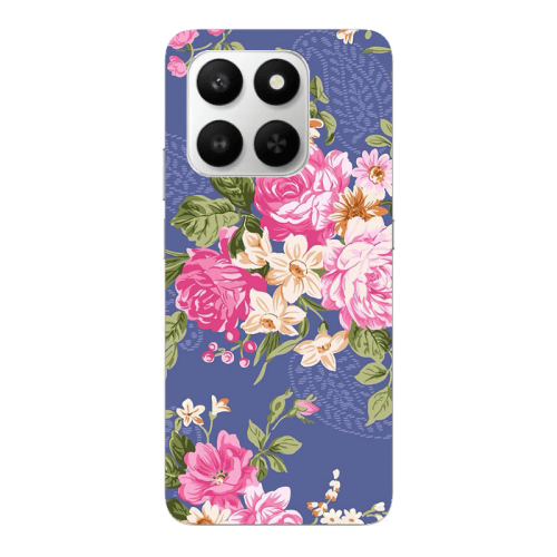 Honor Magic 400 Smart Mixed roses Transparent Silicone TPU Θήκη